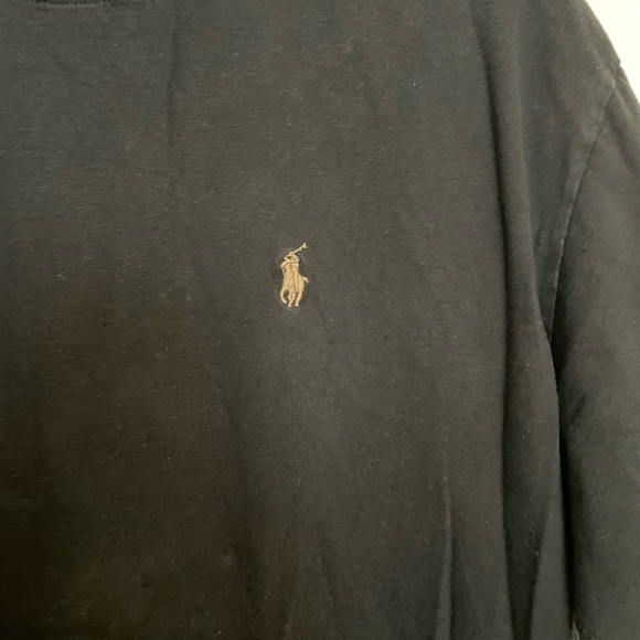 Men’s T-Shirt by Polo Ralph Lauren. Size Large. Black. - Picture 3 of 5